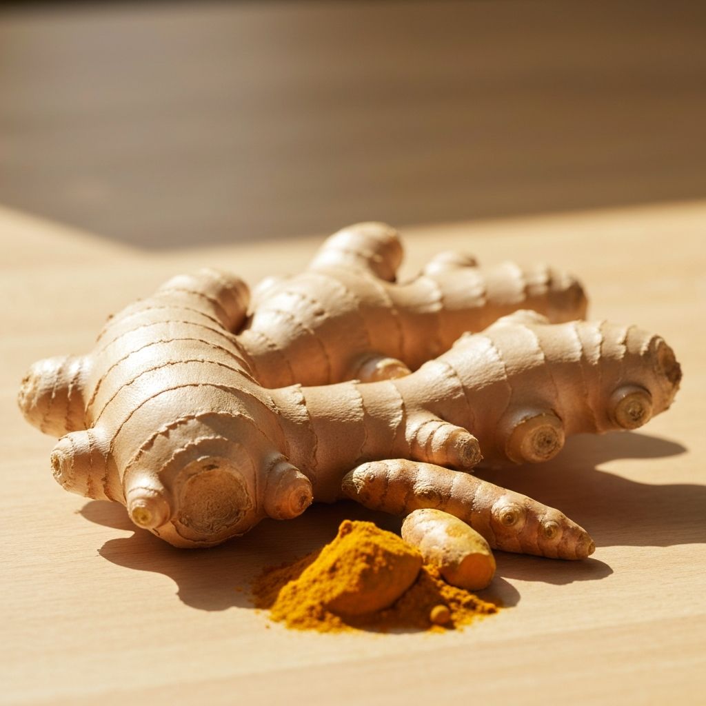 Jahe dan kurkuma - rempah alami